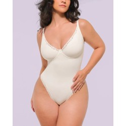 OceanHug™ Bodysuit lissant Oyster Reborn