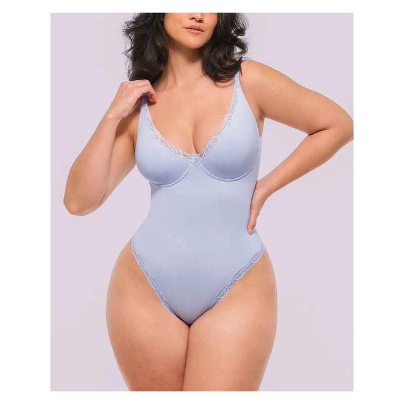 OceanHug™ Bodysuit lissant Oyster Reborn