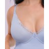 OceanHug™ Bodysuit lissant Oyster Reborn