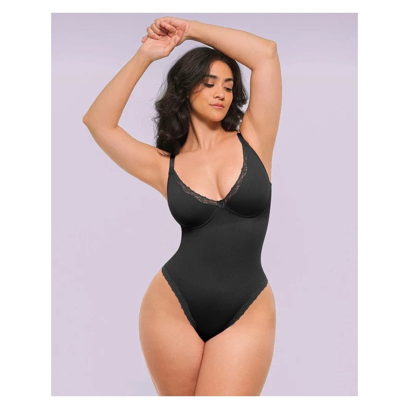OceanHug™ Bodysuit lissant Oyster Reborn