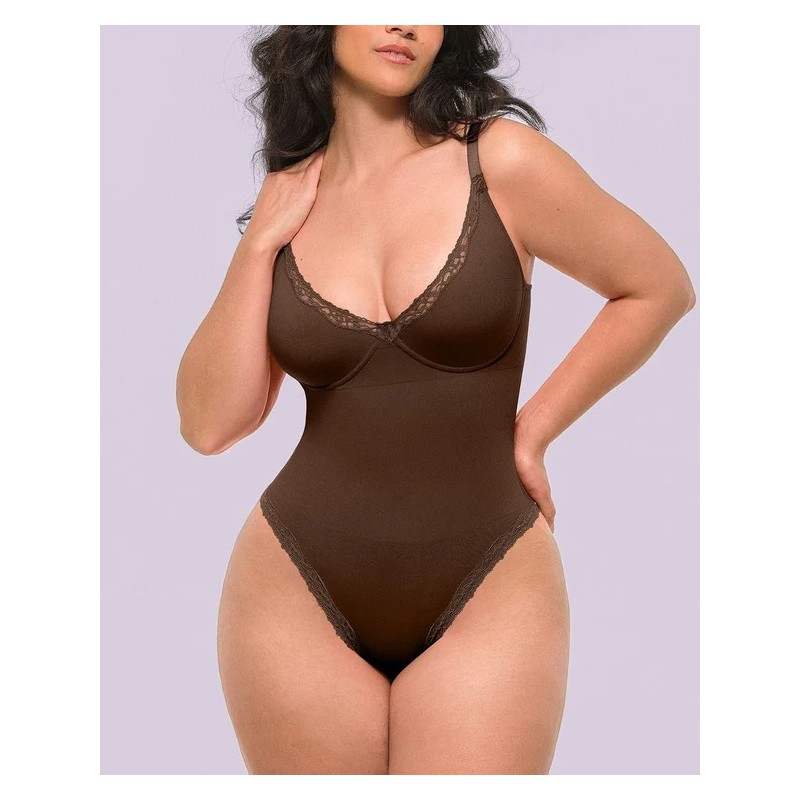 OceanHug™ Bodysuit lissant Oyster Reborn