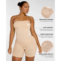 Skin Flow™ Bodysuit sans bretelles sculpture sans couture