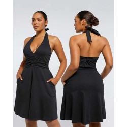 BOOT-YEAH™ Bodysuit MeshSmooth™ Deep Plunge à dos bas