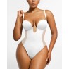 BOOT-YEAH™ Bodysuit MeshSmooth™ Deep Plunge à dos bas