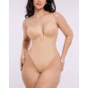 BOOT-YEAH™ Bodysuit MeshSmooth™ Deep Plunge à dos bas