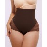 Bare Essentials™ MeshSmooth™ Taille haute Brief de dentelle sheer