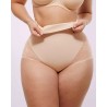 Bare Essentials™ MeshSmooth™ Taille haute Brief de dentelle sheer