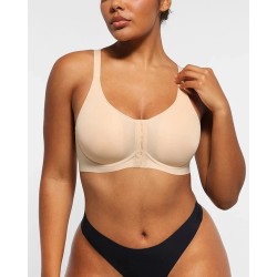 Bare Essentials™ Crème Touch™ Soutien-gorge lisse sans fil avant-crochet arrière