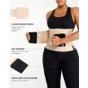 NeoSweat® AirSlim® Trainer de taille en latex à compression triple