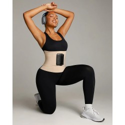NeoSweat® AirSlim® Trainer de taille en latex à compression triple