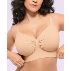 Soutien-gorge sans fil lisse sans doublure Skin Flow