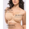 Soutien-gorge sans fil lisse sans doublure Skin Flow
