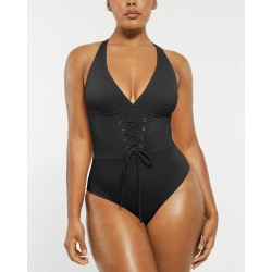 Sculpture intelligente™ Maillot de bain en forme de corset de plongée