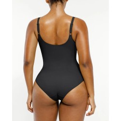 Sculpture intelligente™ Costume de bain à côtes coupe-avant en forme