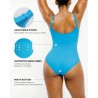 Sculpture intelligente™ Costume de bain à côtes coupe-avant en forme