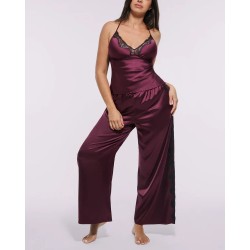 Bare Essentials™ Pantalon de pyjama en dentelle satiné