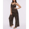 Bare Essentials™ Pantalon de pyjama en dentelle satiné