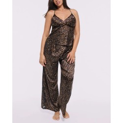 Bare Essentials™ Pantalon de pyjama en dentelle satiné