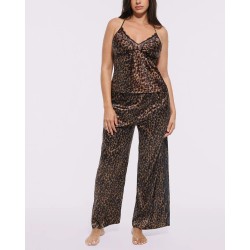 Bare Essentials™ Pantalon de pyjama en dentelle satiné