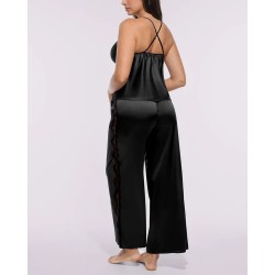 Bare Essentials™ Pantalon de pyjama en dentelle satiné