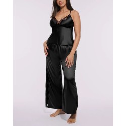 Bare Essentials™ Pantalon de pyjama en dentelle satiné