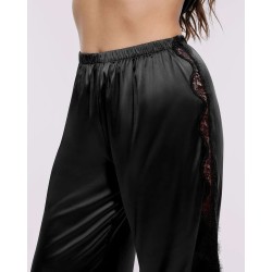 Bare Essentials™ Pantalon de pyjama en dentelle satiné
