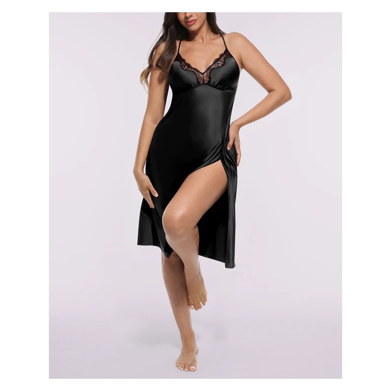 Bare Essentials™ Robe de pyjama en dentelle