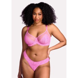 Sirène échelles dentelle soutien-gorge sans doublure