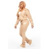 femmes halloway noir zip-up super empilé trackset