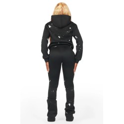 hadley jaune super empilé trackset pour femmes