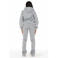 hadley jaune super empilé trackset pour femmes