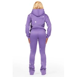 hadley jaune super empilé trackset pour femmes