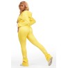 hadley jaune super empilé trackset pour femmes