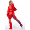 Trackset super empilé donique rouge pour femmes