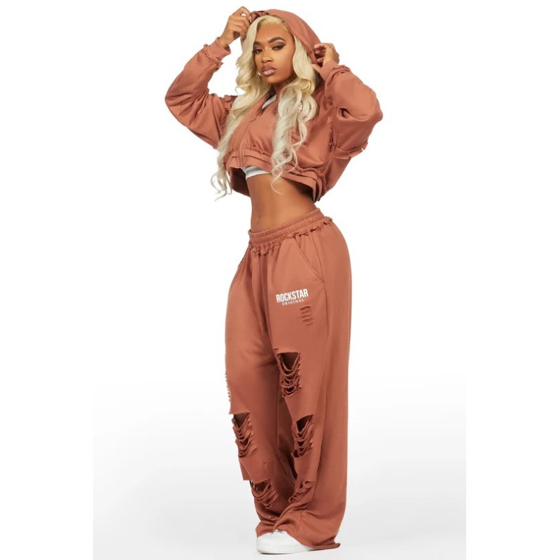trackset grande taille corina noir en terry français pour femmes trackset grande taille corina noir en terry français pour femmes