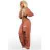 trackset grande taille corina noir en terry français pour femmes