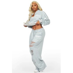 trackset grande taille corina noir en terry français pour femmes