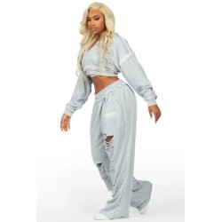 trackset grande taille corina noir en terry français pour femmes