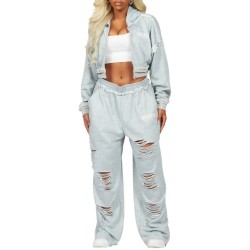 trackset grande taille corina noir en terry français pour femmes