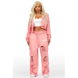 trackset grande taille corina noir en terry français pour femmes