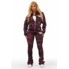 Femmes martina zip-up super empilé trackset