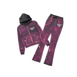 Femmes martina zip-up super empilé trackset