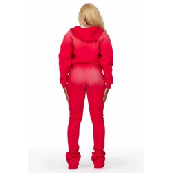 Trackset super empilé avec zip pour femmes