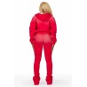 Trackset super empilé avec zip pour femmes