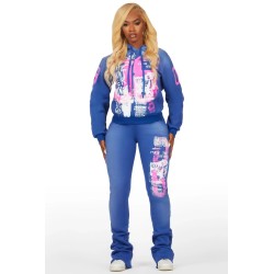 arleasha super empilé trackset pour femmes