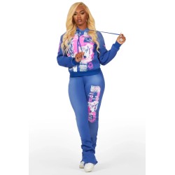 arleasha super empilé trackset pour femmes