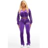 Trackset en velour empilé shakura pour femmes