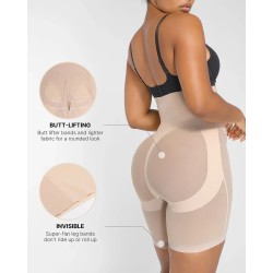 MeshSmooth™ Short à taille haute et mi-mollet