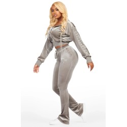 Trackset en velour empilé shakura pour femmes