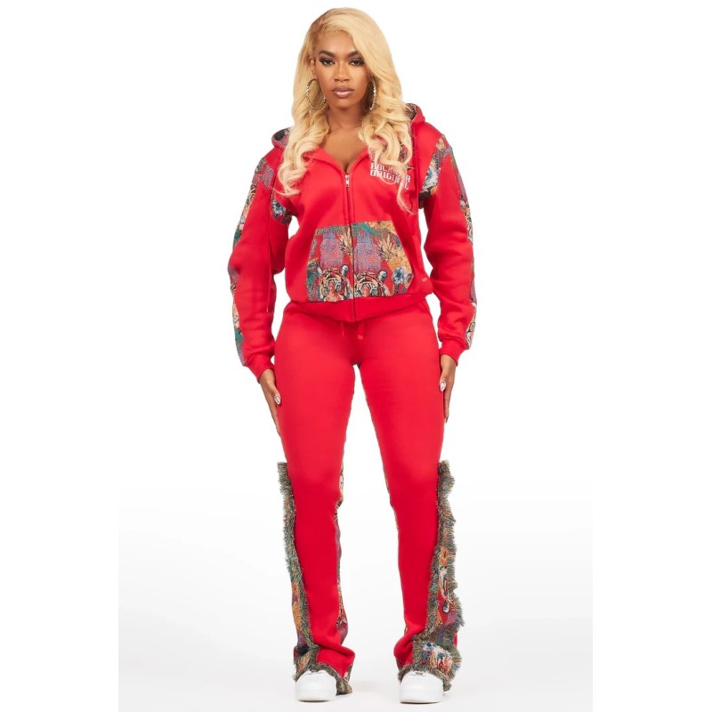 tapisserie linea pour femmes empilée trackset